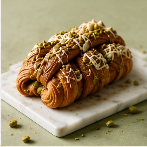 Pistachio pastry